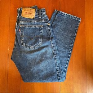 Vintage Levi’s 550s Relaxed Fit Tapered Leg Jeans